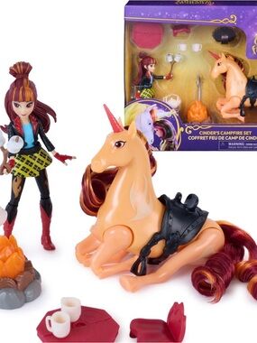 Cinder's Campfire Unicorn Playset
